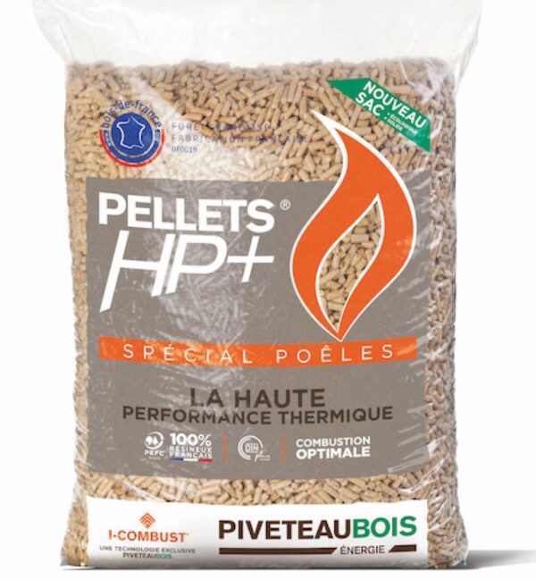1/2 palette de Pellets Piveteau HP+ PREMIUM 36 Sacs de 15 kg
